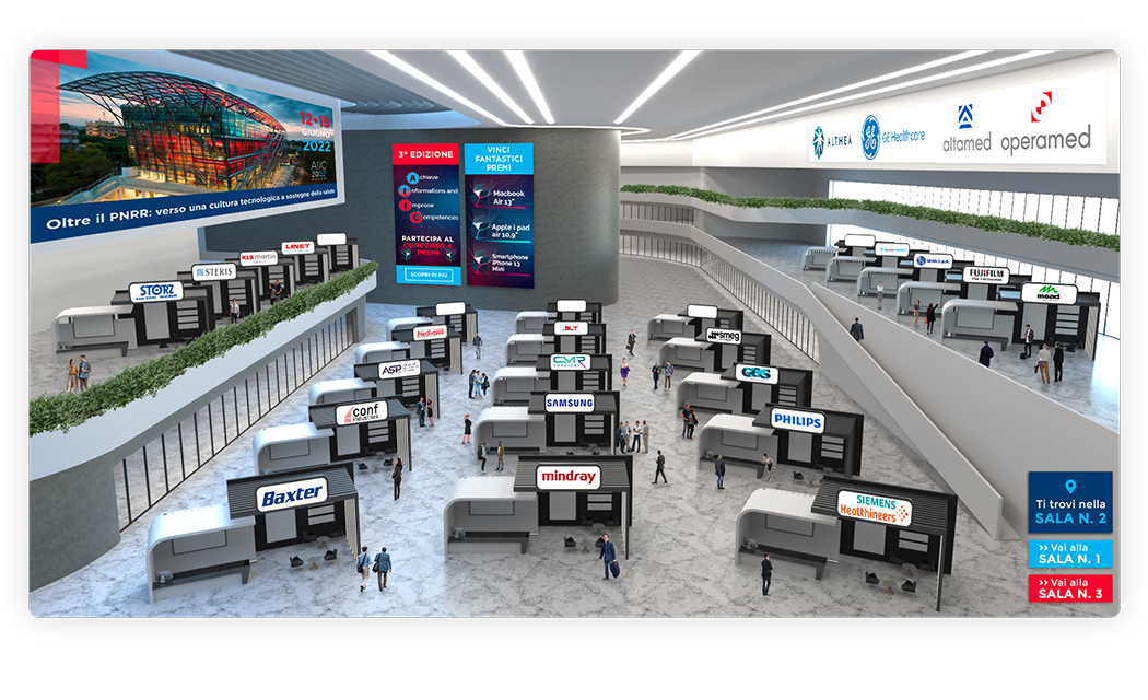 Gestione Eventi Digitali AIIC - Portfolio