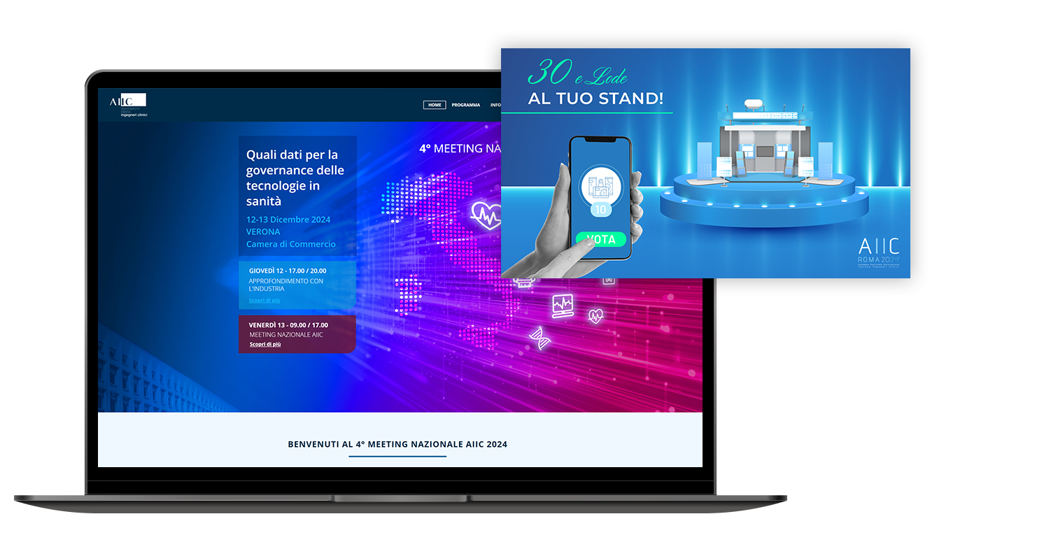 Realizzazione Soluzioni Custom per Sito Web AIIC - Portfolio