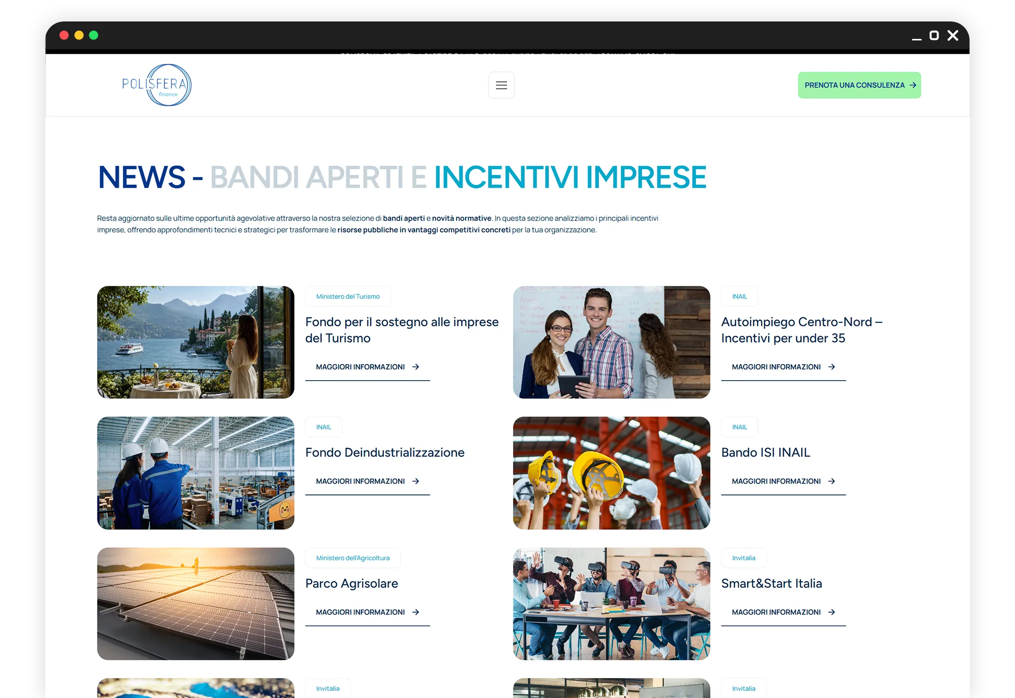 1 Progettazione Web POLISFERA